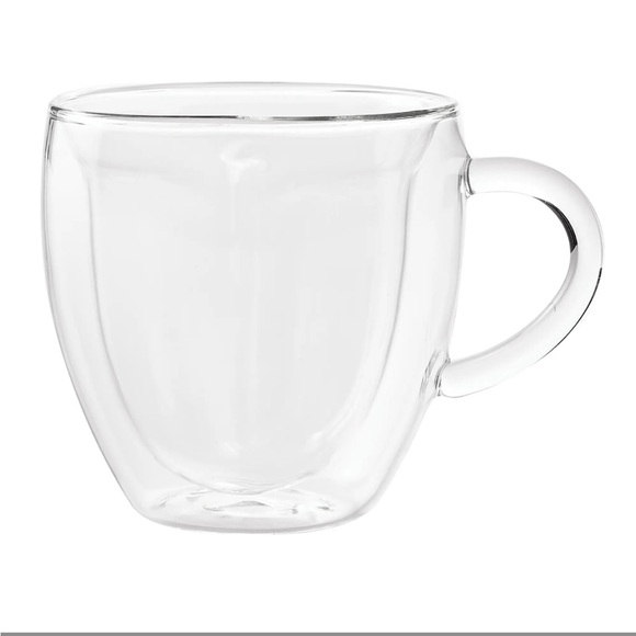 Heart Glass Coffee Mugs - Picture 5 of 6